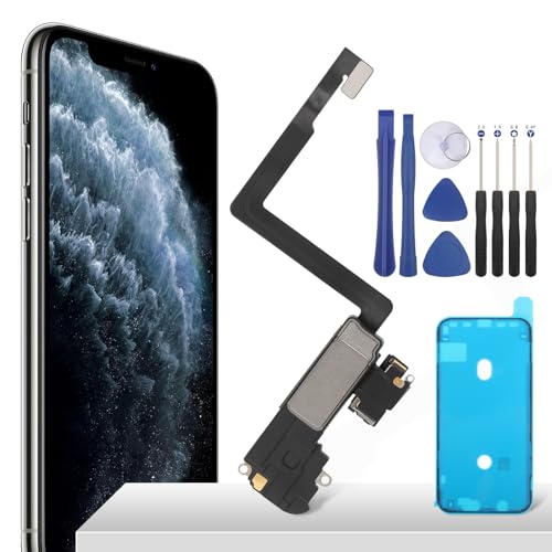 YHX-OU 6.5'' Hörmuschel Lautsprecher Für iPhone 11 Pro Max 2019 Lautsprecher Buzzer Ersatzteile Lautsprecher Replacement +Waterproof Adhesive + Werkzeug von YHX-OU