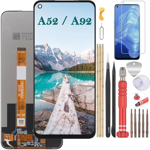 YHX-OU 6.5'' Schwarz Display Für Oppo A52 CPH2061 Oppo A92 CPH2059 LCD Display Touchscreen Ersatz Bildschirm Glas Assembly mit Werkzeug + 1 Stück Schutzfolie YHX-OU 6.5'' Schwarz Display Für Oppo A52 CPH2061 Oppo A92 CPH2059 LCD Display Touchscreen Ersatz Bildschirm Glas Assembly mit Werkzeug + 1 Stück Schutzfolie von YHX-OU