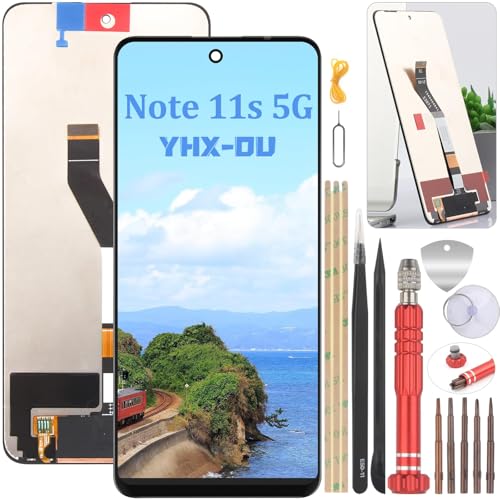 YHX-OU 6.6'' Schwarz Display für Xiaomi Redmi Note 11s 5G 22031116BG LCD Bildschirm Glas Assembly Ersatz mit Reparaturteile Kits+1 Stück Schutzfolie YHX-OU 6.6'' Schwarz Display für Xiaomi Redmi Note 11s 5G 22031116BG LCD Bildschirm Glas Assembly Ersatz mit Reparaturteile Kits+1 Stück Schutzfolie von YHX-OU