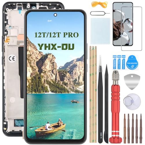 YHX-OU 6.67" Schwarz + Rahmen Incell Display für Xiaomi 12T / 12T Pro 5G LCD Display Touchscreen Ersatz Bildschirm Glas Assembly mit Reparaturteile Kits + 1 Stück Schutzfolie YHX-OU 6.67" Schwarz + Rahmen Incell Display für Xiaomi 12T / 12T Pro 5G LCD Display Touchscreen Ersatz Bildschirm Glas Assembly mit Reparaturteile Kits + 1 Stück Schutzfolie von YHX-OU