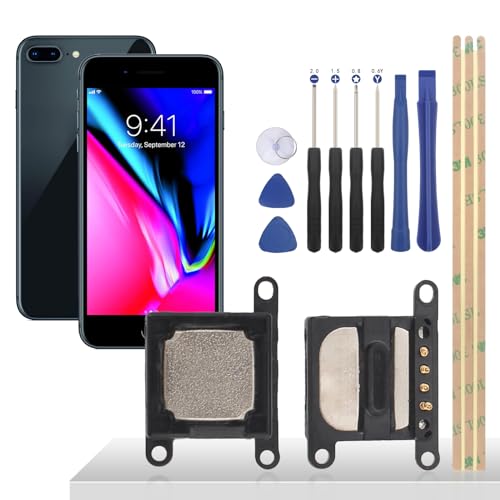 YHX-OU Hörmuschel Lautsprecher Für iPhone 7 Plus iPhone 8 Plus Lautsprecher Buzzer Ersatzteile Lautsprecher Replacement + Werkzeug von YHX-OU