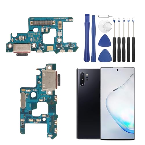 YHX-US Ladeanschluss Ersatz für Samsung Galaxy Note 10 Plus USB Dock Connector Flex Kabel Ersatz für Samsung Galaxy Note 10 Plus N976U mit Schraubendreher von YHXMARSCAN