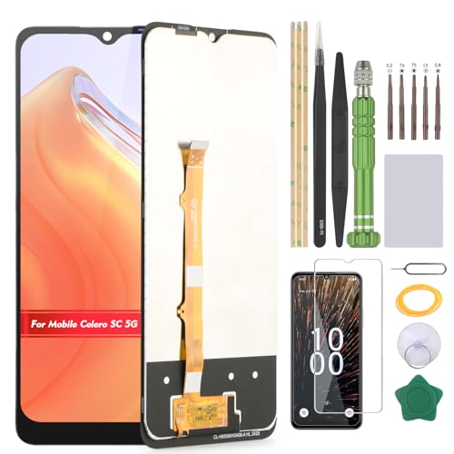 YHXMARSCAN Bildschirm für Boost Mobile Celero 5G SC LCD Display Ersatz für Boost Mobile Celero 5G SC SN339D Incell Touchscreen Digitizer Assembly von YHXMARSCAN
