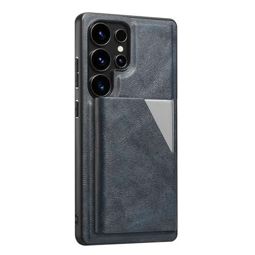 Magnetische Lederhülle für Samsung Galaxy S25, abnehmbarer Kartenschlitz, Brieftaschen-Abdeckung, RFID-blockierend, stoßfeste Schale, Blau, S25 Magnetische Lederhülle für Samsung Galaxy S25, abnehmbarer Kartenschlitz, Brieftaschen-Abdeckung, RFID-blockierend, stoßfeste Schale, Blau, S25 von YHZXT
