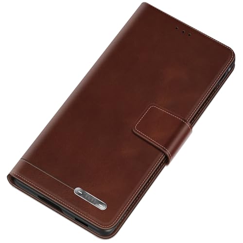 S25plus Schutzhülle aus echtem Leder für Samsung Galaxy S25 Plus, Klappetui, Standfunktion, stoßfest, Business-Hülle, Braun S25plus Schutzhülle aus echtem Leder für Samsung Galaxy S25 Plus, Klappetui, Standfunktion, stoßfest, Business-Hülle, Braun von YHZXT