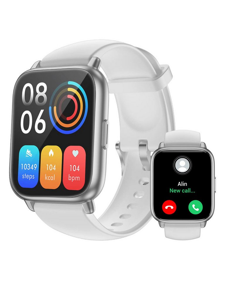 YI Bluetooth Smartwatch HD-Touch Screen Fitness Tracker Telefonfunktion Smartwatch von YI