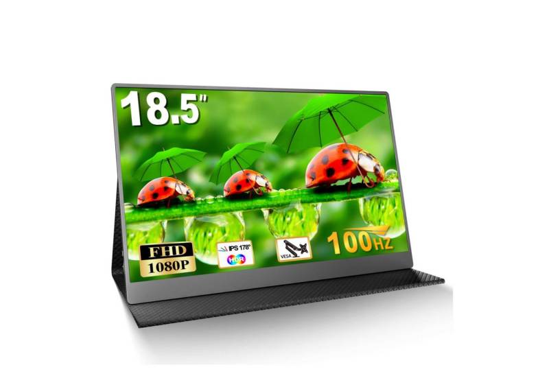 YI Portable Monitor 18,5 Zoll 100Hz Tragbarer Gaming Monitor,IPS 1080P Portabler Monitor von YI
