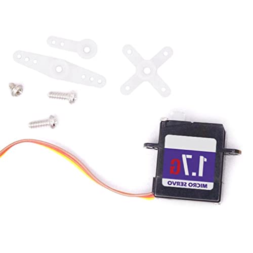 YIAGXIVG C017CLS Mini Digital Coreless JST Plug 0.07Sec 0.05Sec Fast Speed 1.7g Micro Servo für RC 1/35 Scaler Indoor 3D Flight Micro Servo von YIAGXIVG