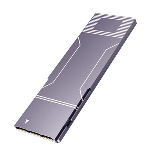 YIAGXIVG NVME 2280 auf CFexpress-B Kartenleser, CFE-Kartenhalter, unterstützt PCIE 32 Gbit/s, effiziente Datenübertragung für Spielkonsole, Aluminiumlegierung, für Spielekonsole, HDD-Box von YIAGXIVG
