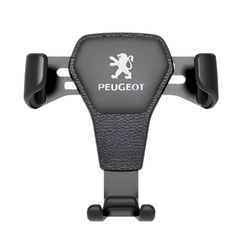 YIBAJIO Handyhalterung Auto, für Peugeot 206 2004-2008 hochwertig robust Smartphone Halterung Lüftungsschlitze von YIBAJIO