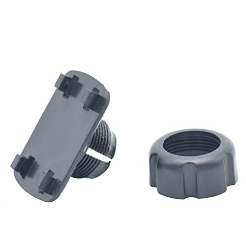 YIBOZI Handyhalterung für das Auto, Handyhalterung, 17 mm, Kugelkopf-Basis, Armaturenbrett-Halterung, passend für die meisten Smartphones, 17 mm, rund, tot auf 4 Schnallen-Adapter von YIBOZI