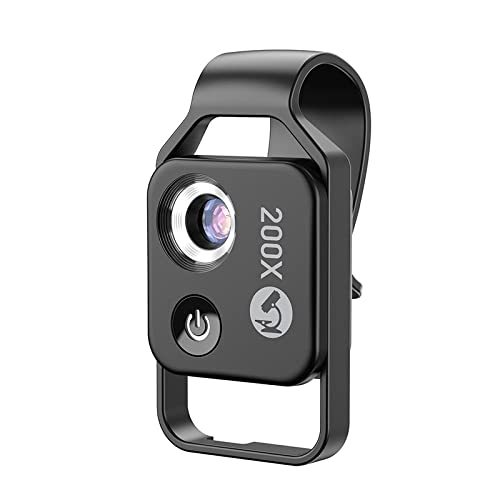 YIDOBLO Flexibles, verstellbares und aufsteckbares HD-Mikroskop, tragbar, kompatibel mit allen Smartphones, mit CPL-Polarisator, LED-Fülllicht, USB-Ladeanschluss YIDOBLO Flexibles, verstellbares und aufsteckbares HD-Mikroskop, tragbar, kompatibel mit allen Smartphones, mit CPL-Polarisator, LED-Fülllicht, USB-Ladeanschluss von YIDOBLO