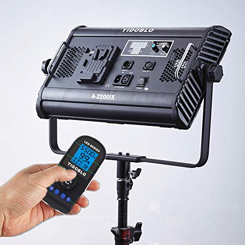 YIDOBLO A-2200IX Professionelles LED Studio Panel Licht 70W Weißlicht Studio Fotografie Licht Kit Steuerung über DMX/Fernbedienung YIDOBLO A-2200IX Professionelles LED Studio Panel Licht 70W Weißlicht Studio Fotografie Licht Kit Steuerung über DMX/Fernbedienung von YIDOBLO