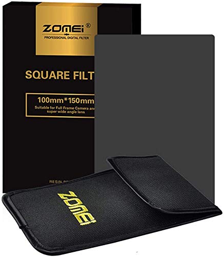 Zomei Graufilter ND16, quadratisch, Z-PRO-Serie, Filter für Cokin Z Zomei Hitech 4 x 6 Halterung, 100 x 150 mm von YIDOBLO