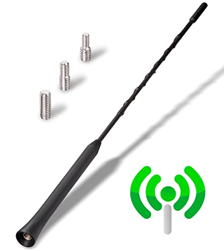 YIEHO Autoantenne - Universal Kfz Antenne für alle Modelle - Autoradio Antenne Dachantenne Auto mit hochwertigem DAB FM Empfang - Auto Antenne Dach 28cm von YIEHO
