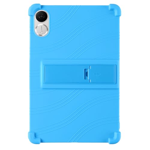 YIFENGXING Hüllen für Honor V9 11.5 Zoll Tablette Model ROL-W00 Einteilig Weich Silikonhülle mit Ständer Fall Schutz Ultra Schlank Schale (Hell blau) von YIFENGXING