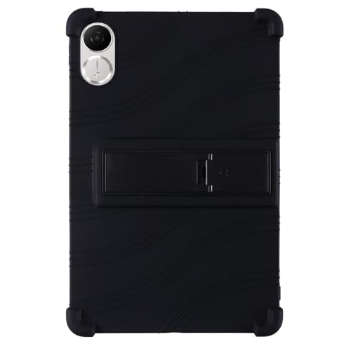 YIFENGXING Hüllen für Honor V9 11.5 Zoll Tablette Model ROL-W00 Einteilig Weich Silikonhülle mit Ständer Fall Schutz Ultra Schlank Schale (Schwarz) von YIFENGXING