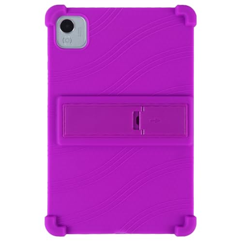 YIFENGXING Hüllen für Honor X9Pro/Pad X9 Pro 11.5 Zoll Tablette Modell ELN2-W09 Einteilig Weich Silikonhülle mit Ständer Fall Schutz Ultra Schlank Schale (Lila) von YIFENGXING