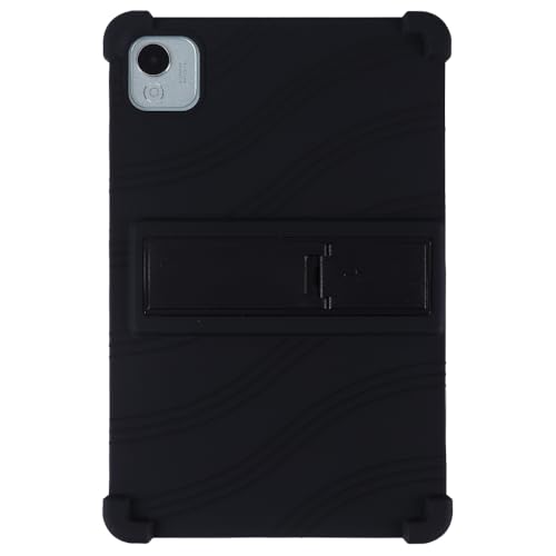 YIFENGXING Hüllen für Honor X9Pro/Pad X9 Pro 11.5 Zoll Tablette Modell ELN2-W09 Einteilig Weich Silikonhülle mit Ständer Fall Schutz Ultra Schlank Schale (Schwarz) von YIFENGXING