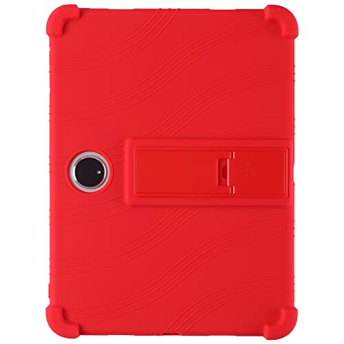 YIFENGXING Hüllen für One PlusPad Tablette 11.6 Zoll Einteilig Weich Silikonhülle mit Ständer Fall Schutz Ultra Schlank Schale (rot) von YIFENGXING