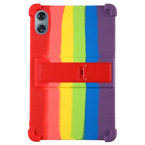 YIFENGXING Hüllen für Teclast T60 Plus 12 Zoll TLA001 Tablette Einteilig Weich Silikonhülle mit Ständer Fall Schutz Ultra Schlank Schale (Multicolor) von YIFENGXING