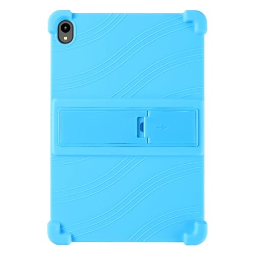 YIFENGXING Hüllen für onn. 12.1 Zoll Pro (2024) Tablette Modell 100146663 Einteilig Weich Silikonhülle mit Ständer Fall Schutz Ultra Schlank Schale (Hell blau) von YIFENGXING
