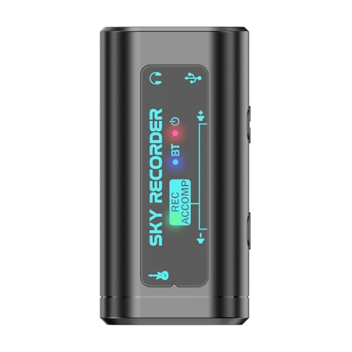 Digitales Diktiergerät mit Transkription und Wiedergabe Sprachgerät Soundgerät Musikinstrument-Recorder Digitales Diktiergerät mit Transkription und Wiedergabe Sprachgerät Soundgerät Musikinstrument-Recorder von YIGZYCN