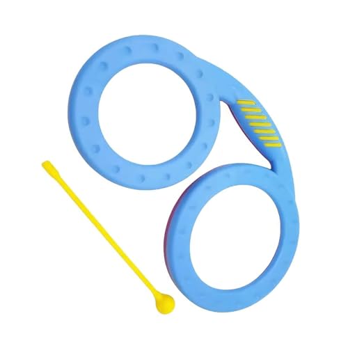 Doppelseitiges Handrommelklatsch Trommel Orff Musikinstrument Brille Form Drum Early Education Percussion Instrument Doppelseitiges Handrommelklatsch Trommel Orff Musikinstrument Brille Form Drum Early Education Percussion Instrument von YIGZYCN