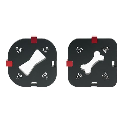 Eckvorlagen für Oberfräsen für Holzbearbeitungsprojekte, Aluminiumkonstruktion, verschiedene Radius-Optionen Eckvorlagen für Oberfräsen für Holzbearbeitungsprojekte, Aluminiumkonstruktion, verschiedene Radius-Optionen von YIGZYCN