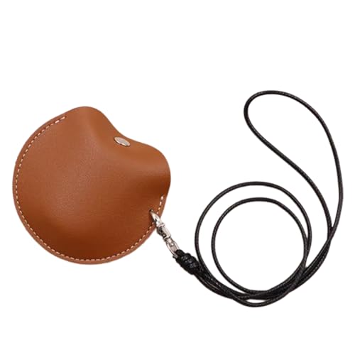 Hängender Brustbeutel für Kopfhörer, tragbar, kleine Kopfhörer-Aufbewahrungstasche, Leder-Anhängerbox, einfach zu bedienen, tragbare Kopfhörer-Aufbewahrungstasche, Geschenk, Kopfhörer-Tragetasche Hängender Brustbeutel für Kopfhörer, tragbar, kleine Kopfhörer-Aufbewahrungstasche, Leder-Anhängerbox, einfach zu bedienen, tragbare Kopfhörer-Aufbewahrungstasche, Geschenk, Kopfhörer-Tragetasche von YIGZYCN