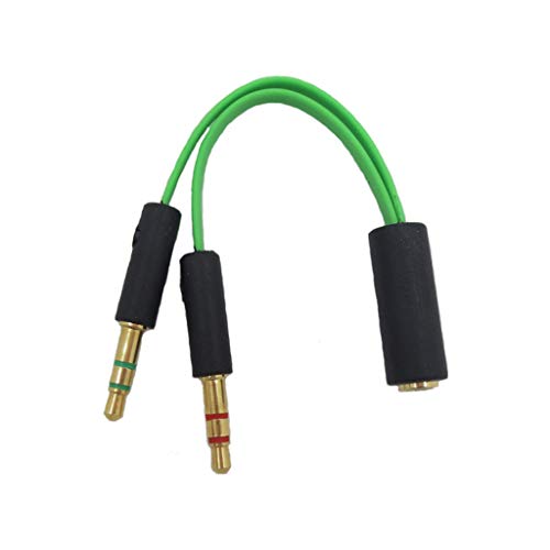 Kopfhörerkabel Kopfhörer Adapter Splitter Headset Mikrofon Für Kopfhörer Adapter Splitter Kopfhörerkabel Kopfhörer Adapter Splitter Headset Mikrofon Für Kopfhörer Adapter Splitter von YIGZYCN