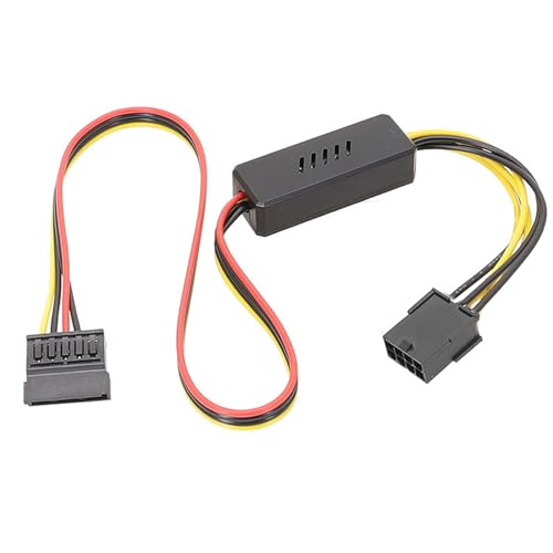 YIGZYCN Langlebiges 8-Pin Zu Festplatten Netzteilkabel 12-V Zu Kabel Mit Spannungsreduzierungs Und Stabilisierungsplatine Eingebautem Spannungsregler Für Eine Stabile Stromversorgung von YIGZYCN