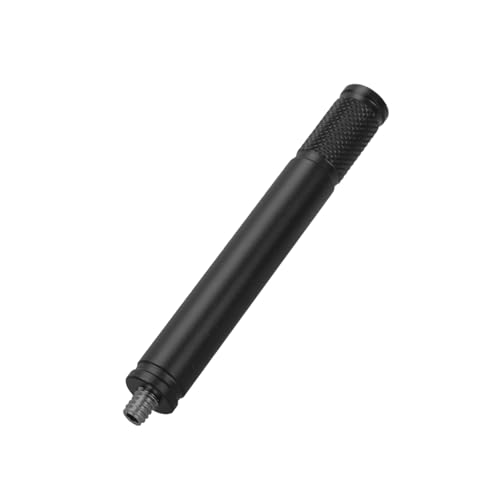 Verlängerungsstange aus Aluminiumlegierung für Stative und Sticks mit 6,35 mm Gewindeschnittstellen, 10 cm lang Verlängerungsstange aus Aluminiumlegierung für Stative und Sticks mit 6,35 mm Gewindeschnittstellen, 10 cm lang von YIGZYCN