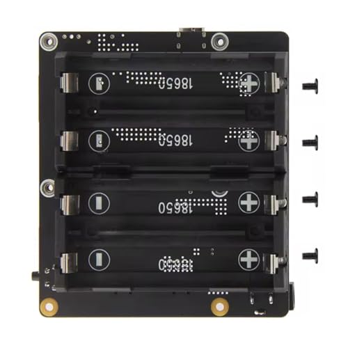 X1202 Uninterruppted Power Management Board Hohe Effizienz für Mainboard Unterstützung 18650 Batterien mit doppeltem USB-Anschluss von YIGZYCN