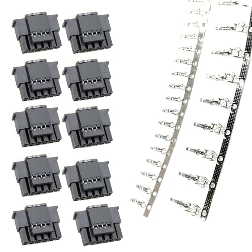 YIGZYCN 1 Satz Hochwertiger PCIe5.0 12VHPWR 16Pin 12+4Pin Stecker Pins Glatte Grafiken YIGZYCN 1 Satz Hochwertiger PCIe5.0 12VHPWR 16Pin 12+4Pin Stecker Pins Glatte Grafiken von YIGZYCN