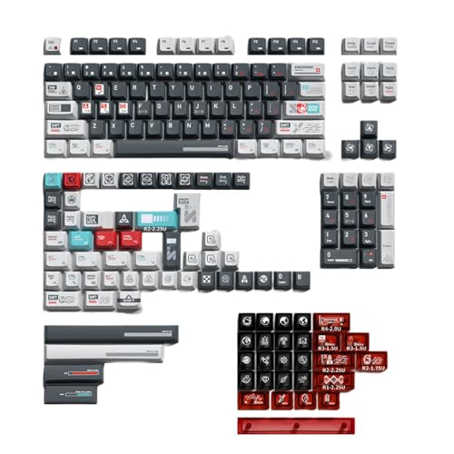 YIGZYCN 183-Tasten Tastenkappen Set Mit Fünf Seiten Wärmesublimiertem Mondprogramm Thema Für Mechanische Tastaturen YIGZYCN 183-Tasten Tastenkappen Set Mit Fünf Seiten Wärmesublimiertem Mondprogramm Thema Für Mechanische Tastaturen von YIGZYCN