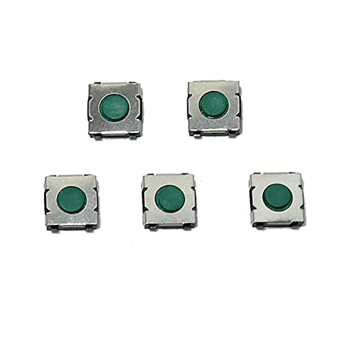 YIGZYCN 4PIN Maus Mikroschalter Druckknopf EIN/Aus Schalter Wasserdicht Silikon Blau Taktiler Schalter 6X6X2 5mm 5PCS Mikroschalter von YIGZYCN