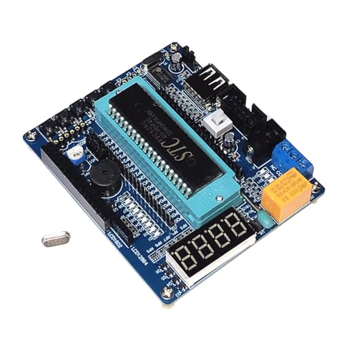 YIGZYCN 51 Mikrocontroller Entwicklungsplatine Embedded STC89C52 Mindestsystem Lehrmittel Für Den Unterricht Von Hochleistungs-51 Mikrocontroller Ausbildung Und Schulung Elektronisches Design 51 von YIGZYCN