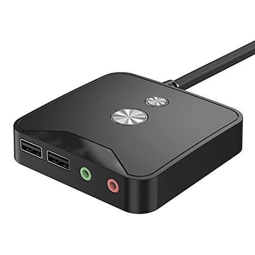 YIGZYCN Computer-Desktop-Schalter mit USB-PC-Motherboard, externer Boot-On/Off-Reset-Taste mit Kabel für Zuhause, Internet, Computer, Desktop-Netzschalter, Schaltergehäuse, Box, USB-Schnittstellen von YIGZYCN