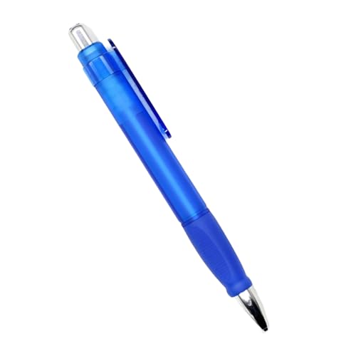 YIGZYCN Druckkugelschreiber, 1,0 mm, großer dicker Kugelschreiber, schwarze Tinte, Druckstift für Schüler und Lehrer von YIGZYCN