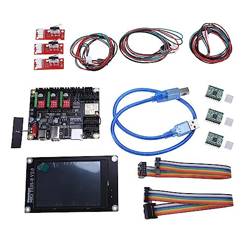 YIGZYCN Für DLC32 V2.1 Motherboard GRBL 32bits Offline Controller TS35-R LCD Für 3D Graveur Graveur Für Graviermaschine Für Holz Und Metall Kit Und 3D von YIGZYCN