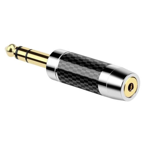 YIGZYCN HiFi-Sound-Adapter, 6,35 mm auf 2,5, 3,5, 4,4 mm, Kopfhörer-Konverter aus Metall für verbesserte Klangerlebnisse YIGZYCN HiFi-Sound-Adapter, 6,35 mm auf 2,5, 3,5, 4,4 mm, Kopfhörer-Konverter aus Metall für verbesserte Klangerlebnisse von YIGZYCN