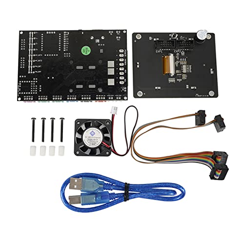 YIGZYCN KP5 3D Drucker Steuerplatine KingRoon TS35 V2.0 32-Bit ARM Verarbeitungs Motherboard Unterstützung TMC2225 Silent Driver 3D Drucker Motherboard Und Bildschirmlüfter Kit 32 Bit von YIGZYCN