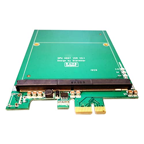 YIGZYCN PCI E Zu MXM3.0 Grafikkarte PCI Für Express X1 Zu MXM 3 0 Raiser Karte Adapter Konverter Board Mit LED Für M Mxm Grafikkarte Karte von YIGZYCN