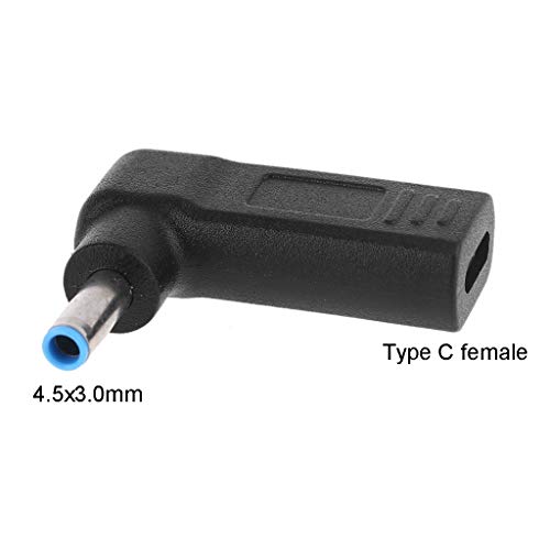 YIGZYCN Rechten Für Power Adapter Typ C Buchse Auf 4 5x3 0mm Stecker Adapter Fit Für Für Elitebook G YIGZYCN Rechten Für Power Adapter Typ C Buchse Auf 4 5x3 0mm Stecker Adapter Fit Für Für Elitebook G von YIGZYCN