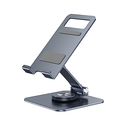 YIGZYCN Tragbarer Handyhalter, Telefonständer, Schreibtisch-Halterung, Aluminiumlegierung, faltbare Halterungen, Telefonhalter zum Ansehen von Videofilmen YIGZYCN Tragbarer Handyhalter, Telefonständer, Schreibtisch-Halterung, Aluminiumlegierung, faltbare Halterungen, Telefonhalter zum Ansehen von Videofilmen von YIGZYCN