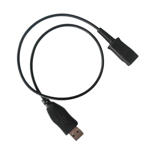YIGZYCN USB-Adapterkabel für Schnelltrennkabel, Kopfhörer, kompatibel mit PC, Laptop, für geräuschfreie Kommunikation YIGZYCN USB-Adapterkabel für Schnelltrennkabel, Kopfhörer, kompatibel mit PC, Laptop, für geräuschfreie Kommunikation von YIGZYCN