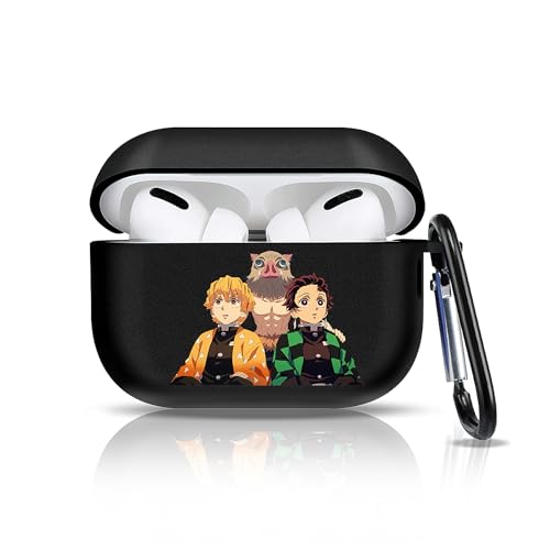 Anime Muster Design für AirPods Pro 2. Generation Hülle mit Schlüsselanhänger, süßes Anime, kompatibel mit Airpods Pro 2, vollständiger Schutz, weiches Silikon, stoßfeste Kopfhörerhülle Anime Muster Design für AirPods Pro 2. Generation Hülle mit Schlüsselanhänger, süßes Anime, kompatibel mit Airpods Pro 2, vollständiger Schutz, weiches Silikon, stoßfeste Kopfhörerhülle von YIHOINGLSS