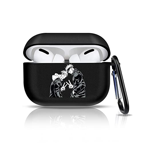 Anime Muster Design für AirPods Pro Hülle mit Schlüsselbund, süßes Anime, kompatibel mit AirPods Pro Hülle, vollständiger Schutz, weiches Silikon, stoßfeste Kopfhörer-Hülle Anime Muster Design für AirPods Pro Hülle mit Schlüsselbund, süßes Anime, kompatibel mit AirPods Pro Hülle, vollständiger Schutz, weiches Silikon, stoßfeste Kopfhörer-Hülle von YIHOINGLSS