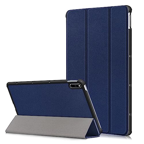 YIIWAY Kompatibel mit Huawei MatePad 10.4 / MatePad 10.4 (2020) Hülle, Blau Dünn Tablet Handyhülle Schutzhülle Case mit Standfunktion YW55242 von YIIWAY